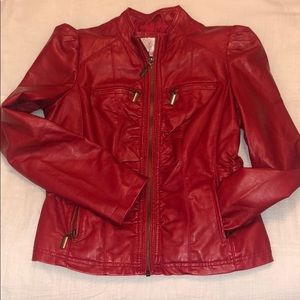 Red Leather Jacket